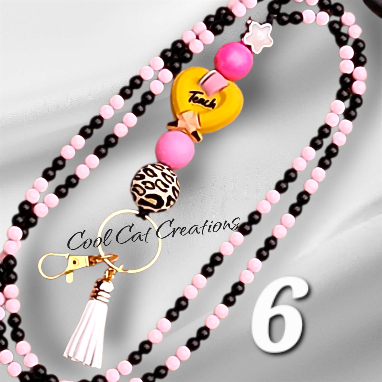Fully- beaded Cross Body Lanyards