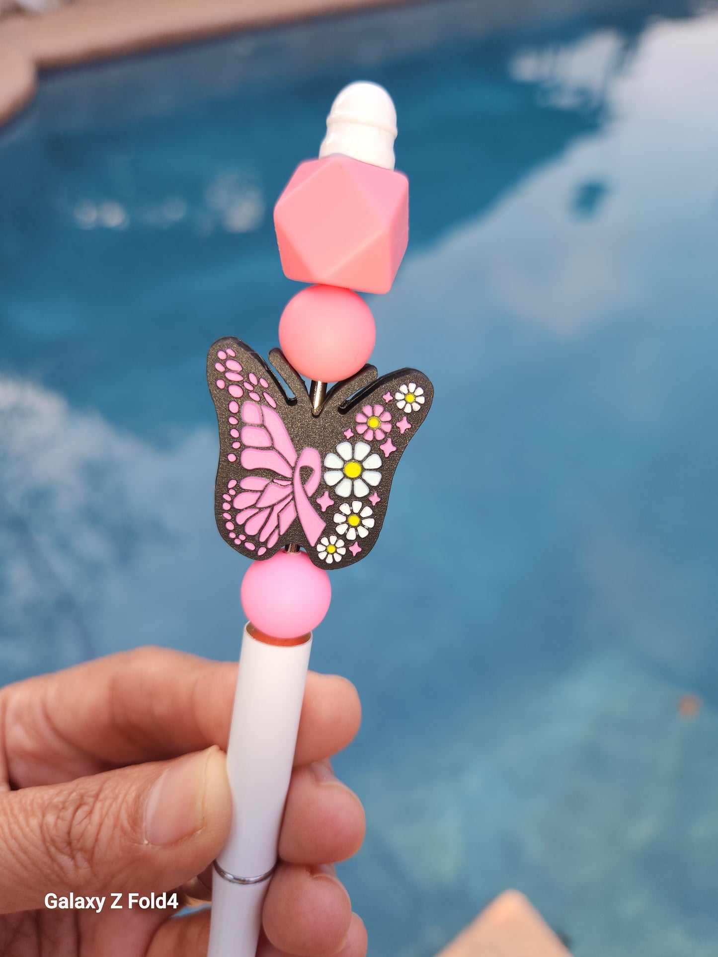 Awareness Butterfly Pencil