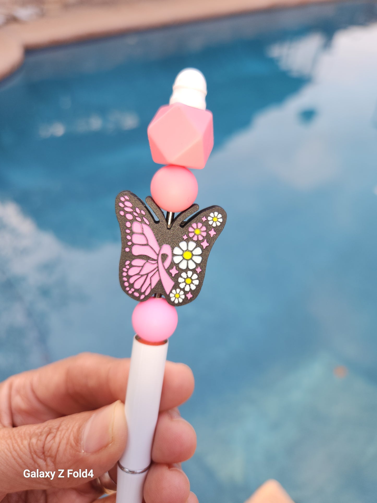 Awareness Butterfly Pencil