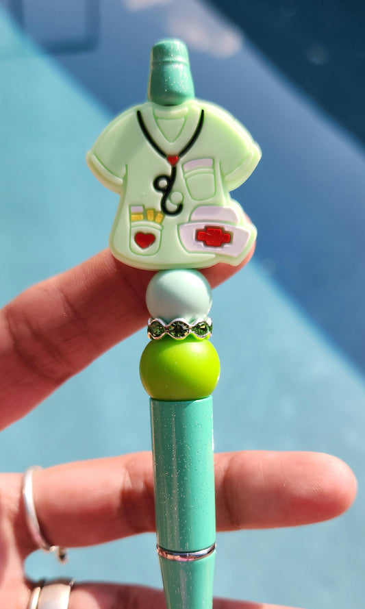 Green with Envy Nurse's Pen