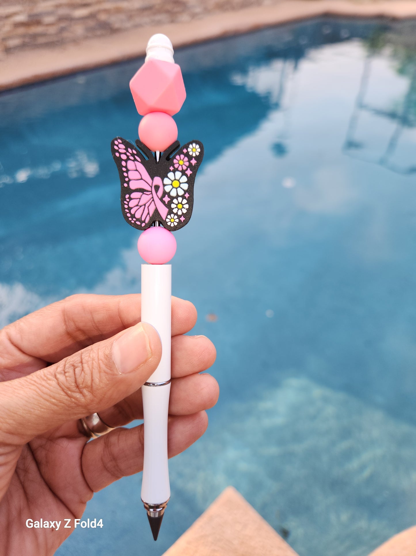 Awareness Butterfly Pencil