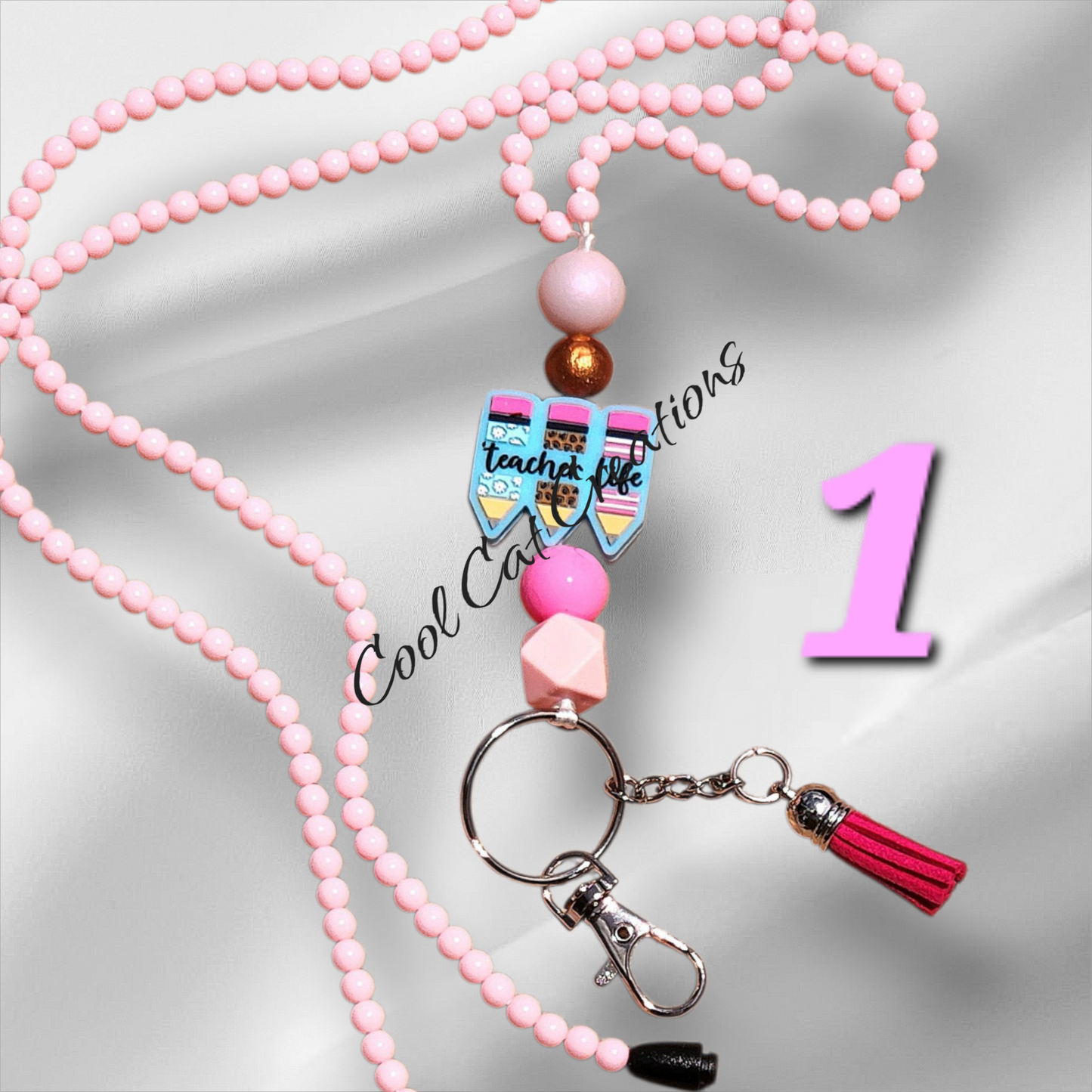 Fully- beaded Cross Body Lanyards