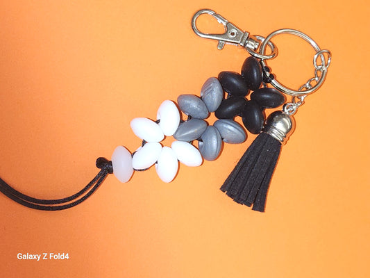 Shades of gray Keychain