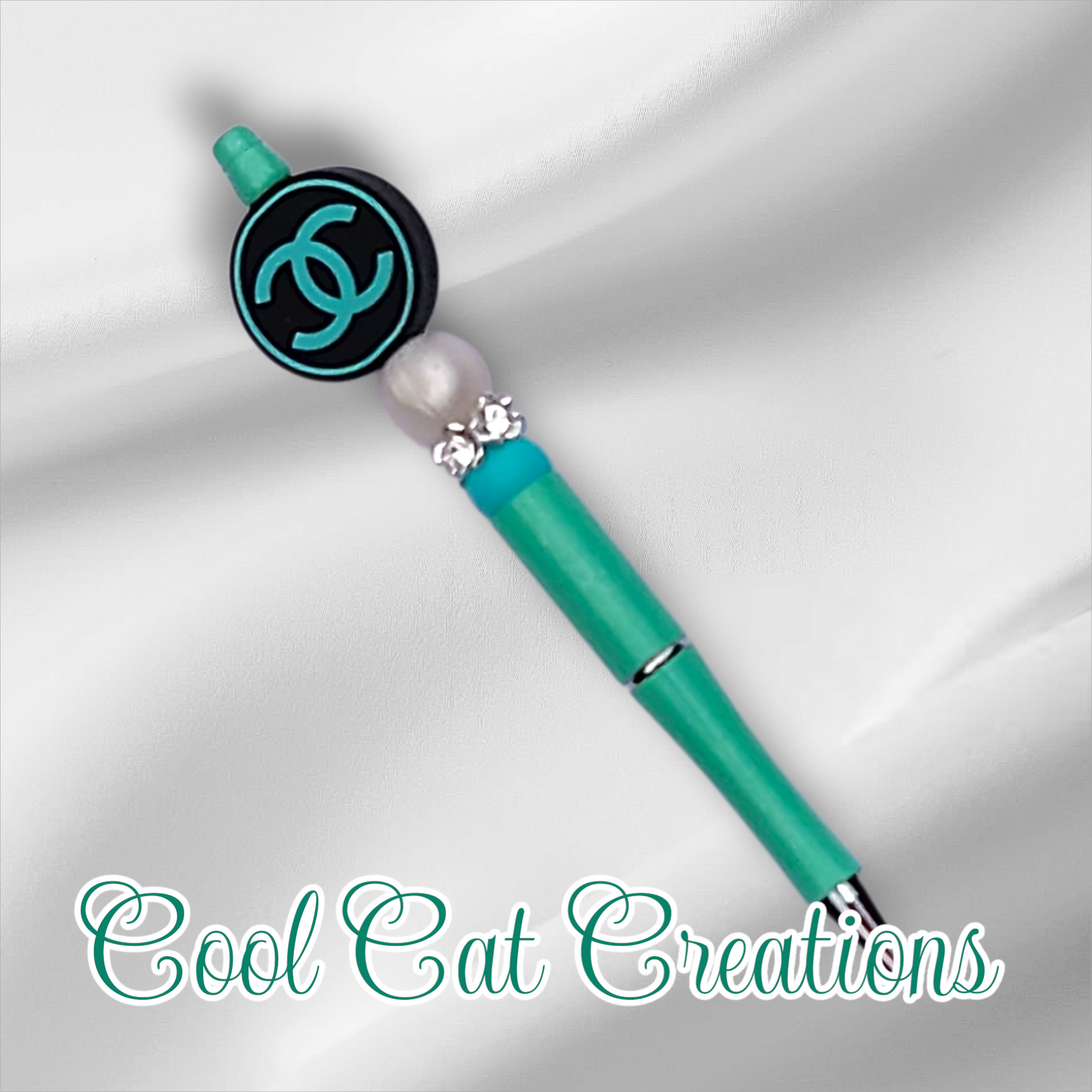 Teal, Blue and  Green Collection Pens