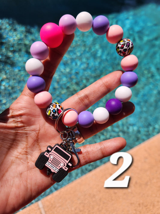Jeep Wristlet Keychai